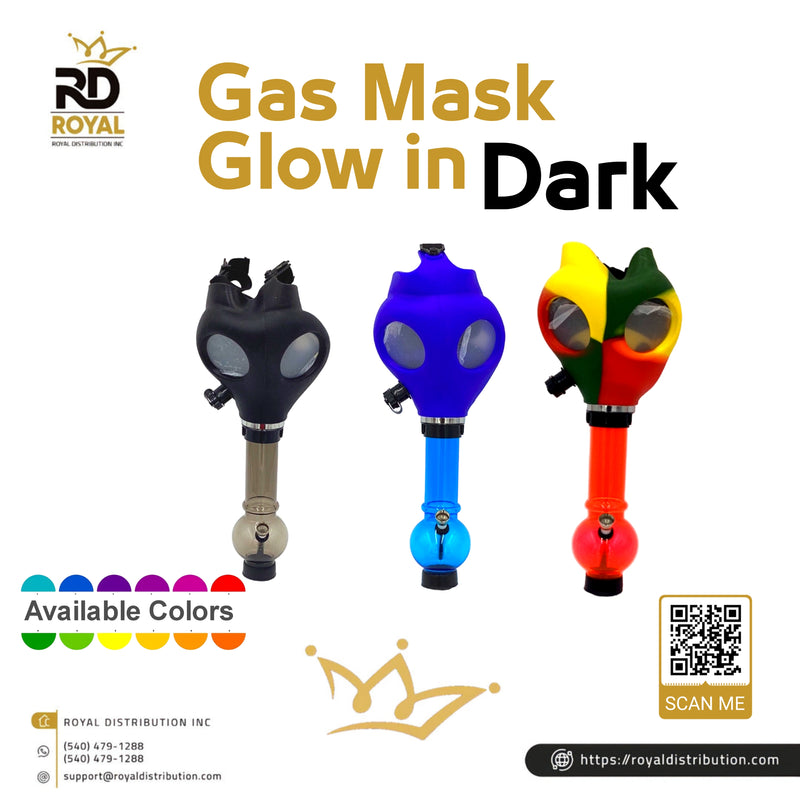 Gas Mask Glow in Dark