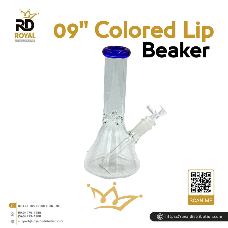 09" Colored Lip Beaker