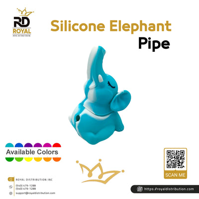 Silicone Elephant Pipe