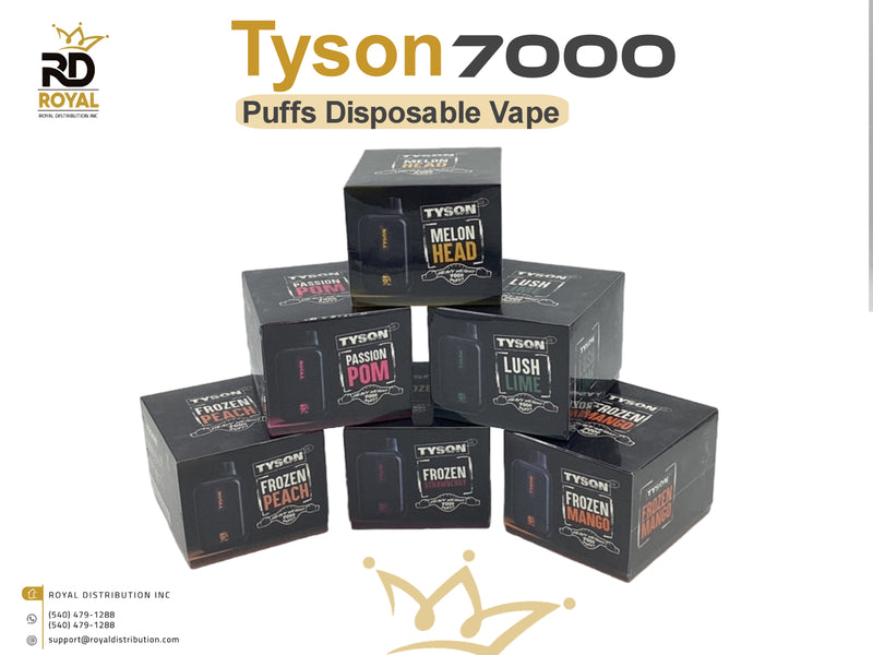 Tyson 7000 Puffs Disposable Vape