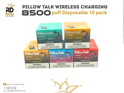 Pillow Talk Wireless Charging 8500 puff Disposable 10 pack