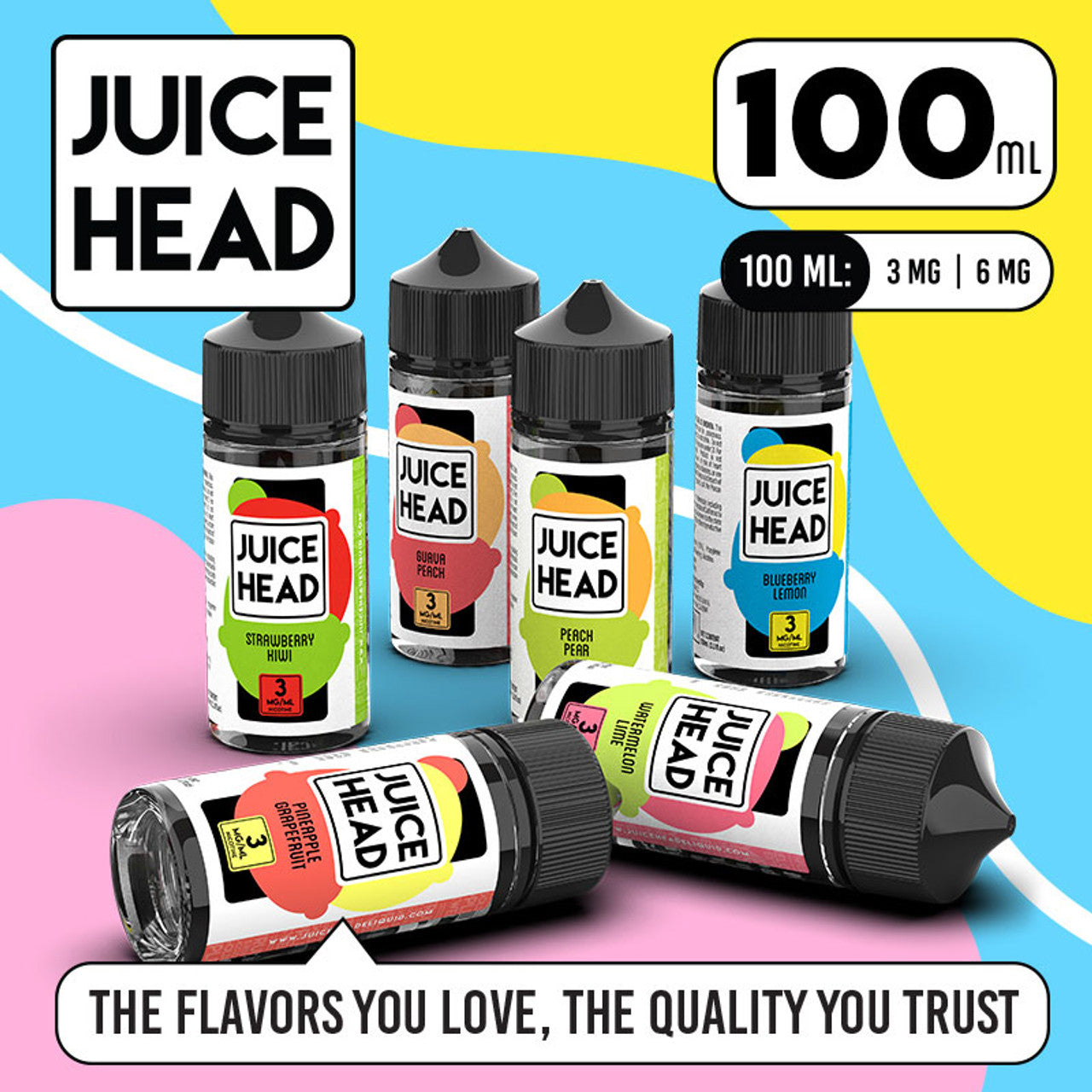 Pick 3 Nc Juice Head E-Liquid Vape Devices