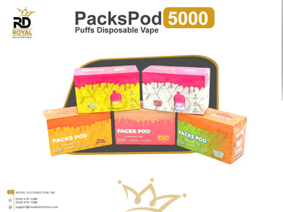 PacksPod 5000 Puffs Disposable Vape