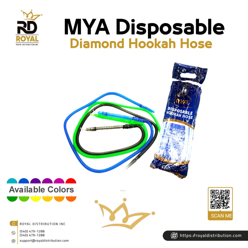 MYA Disposable Diamond Hookah Hose