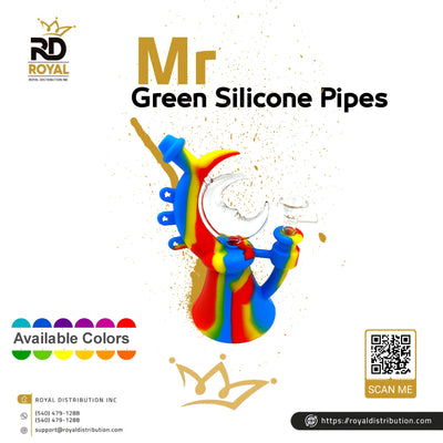 Mr Green Silicone Pipes