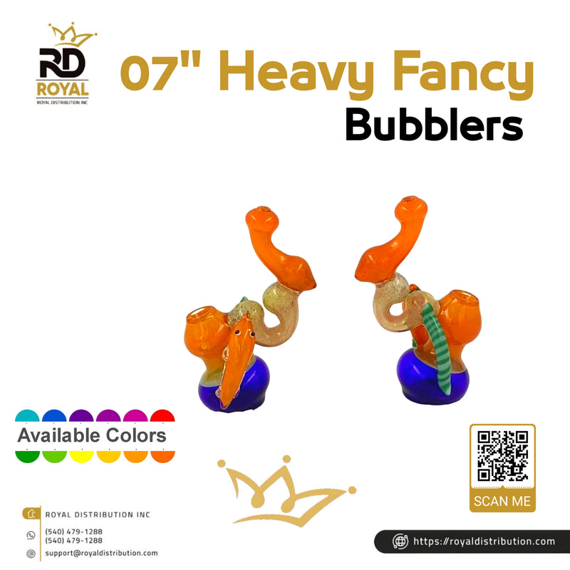 07" Heavy Fancy Bubblers