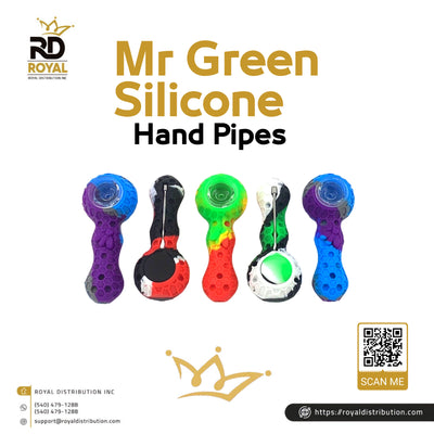 Mr Green Silicone Hand Pipes