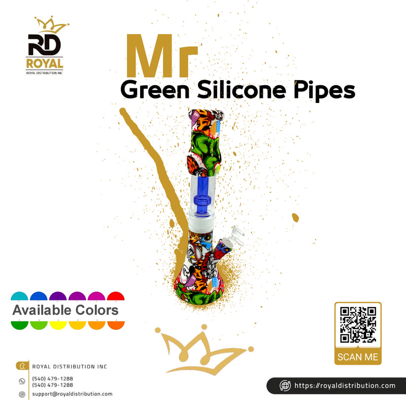 Mr Green Silicone Pipes