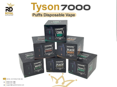 Tyson 7000 Puffs Disposable Vape