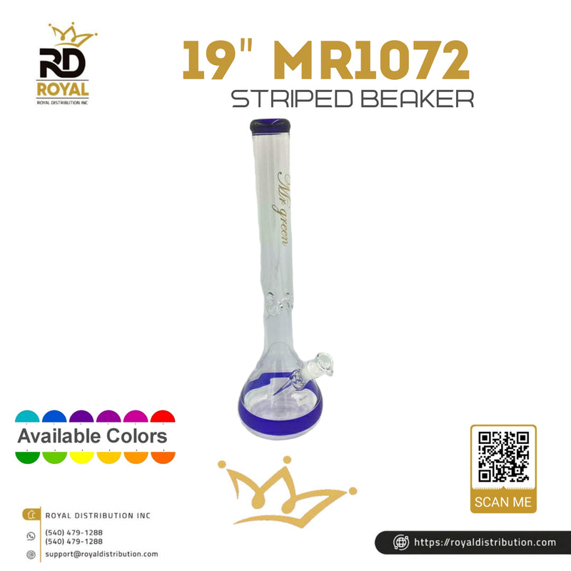 19" MR1072 Striped Beaker