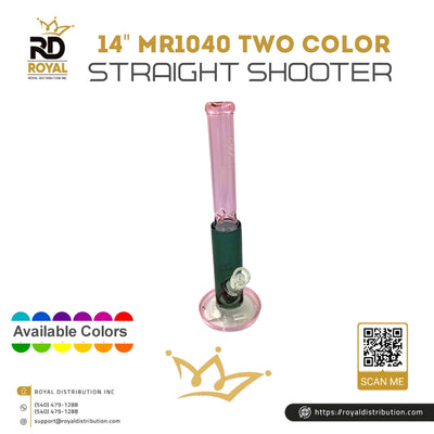 14" MR1040 Two Color Straight Shooter