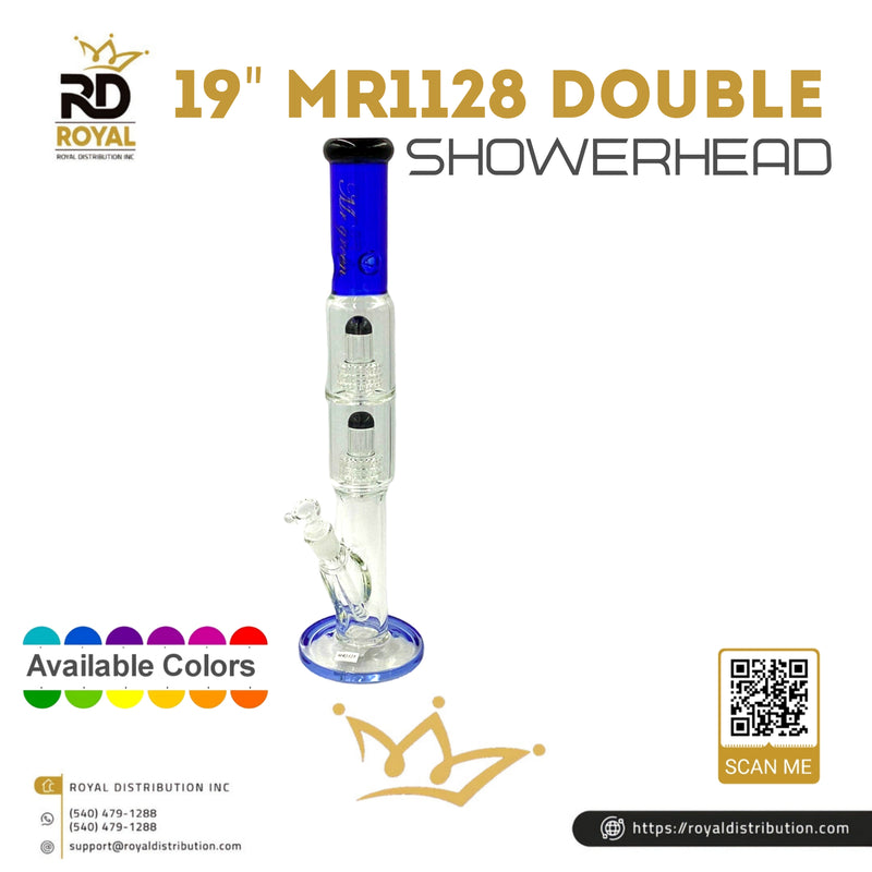 19" MR1128 Double Showerhead