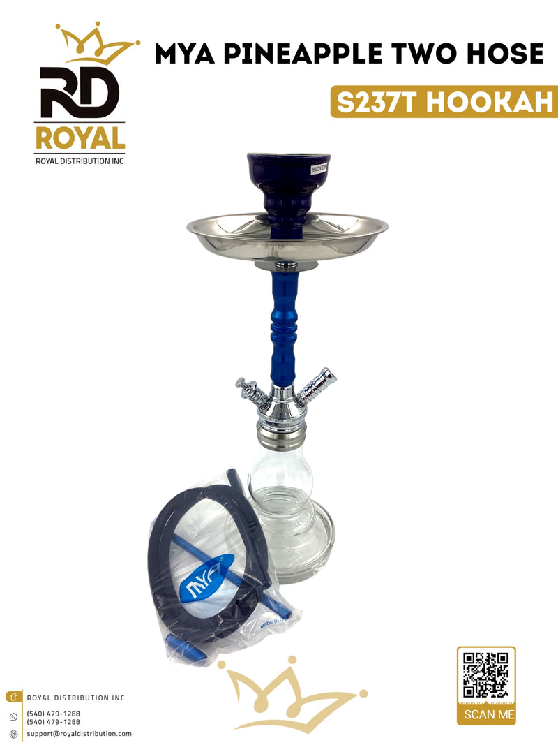 MYA Pineapple Two Hose S237T Hookah – Royal Distribution Inc
