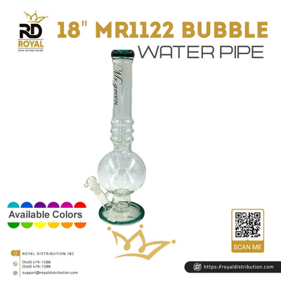 18" MR1122 Bubble Water Pipe