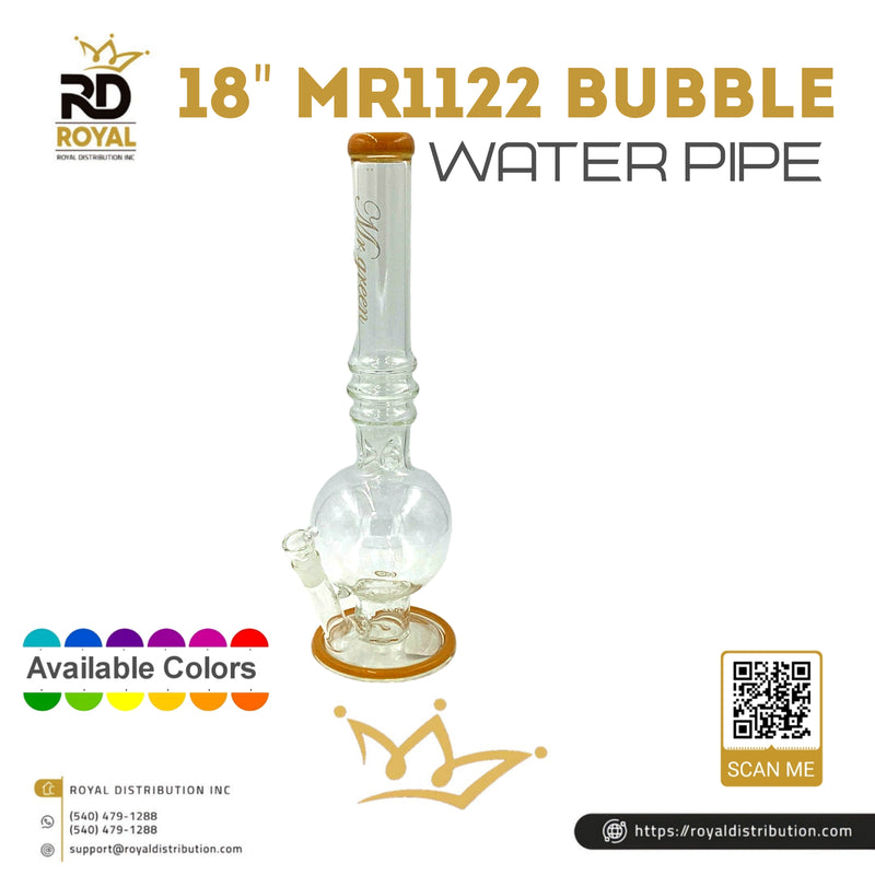 18" MR1122 Bubble Water Pipe