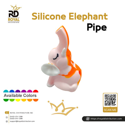 Silicone Elephant Pipe