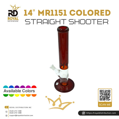 14" MR1151 Colored Straight Shooter