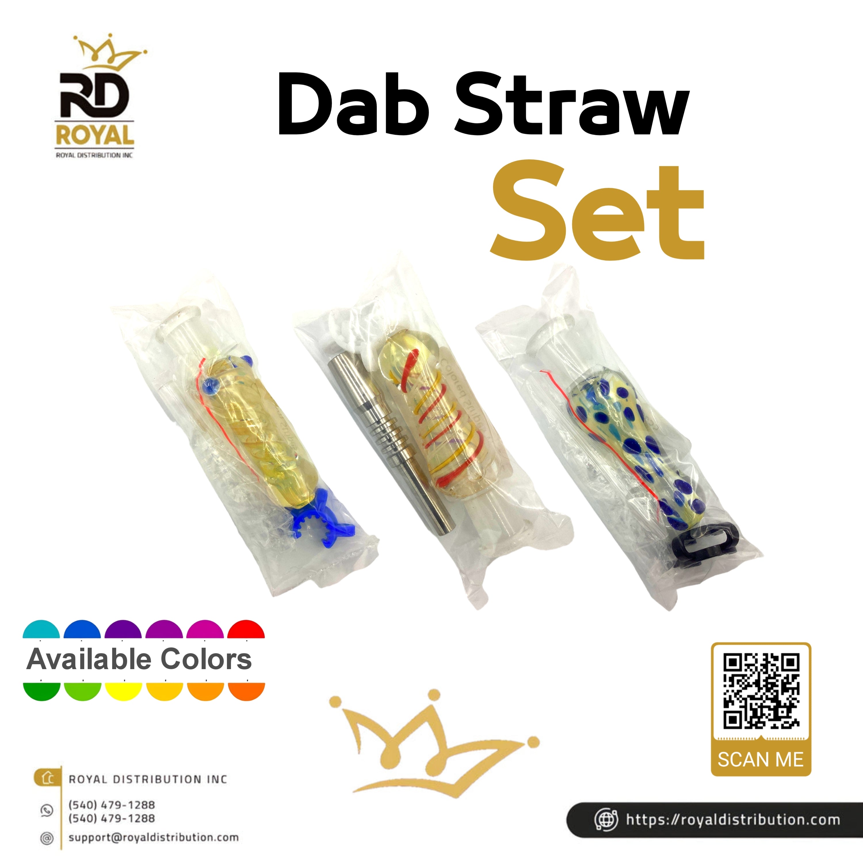 Dab Straw Set – Royal Distribution Inc