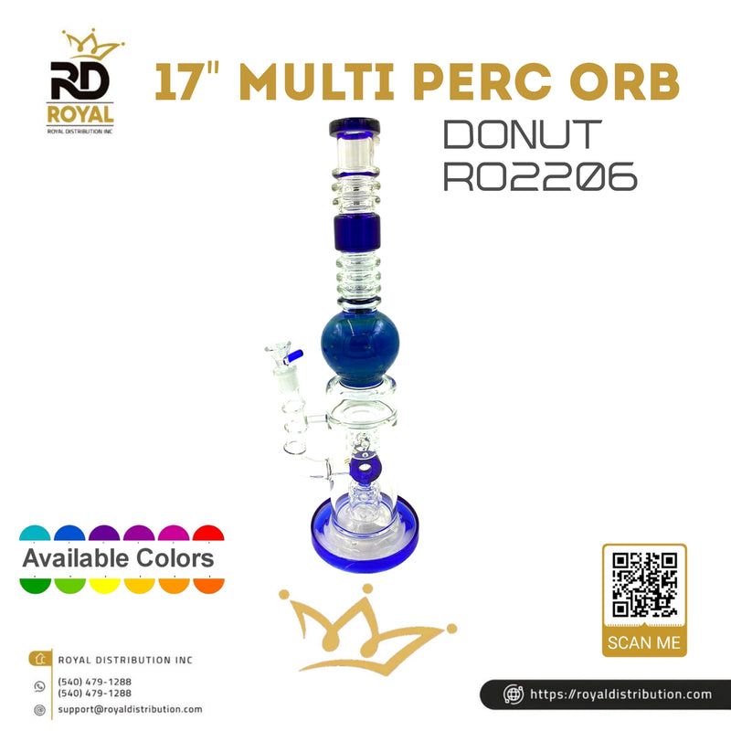 17" Multi Perc Orb Donut RO2206