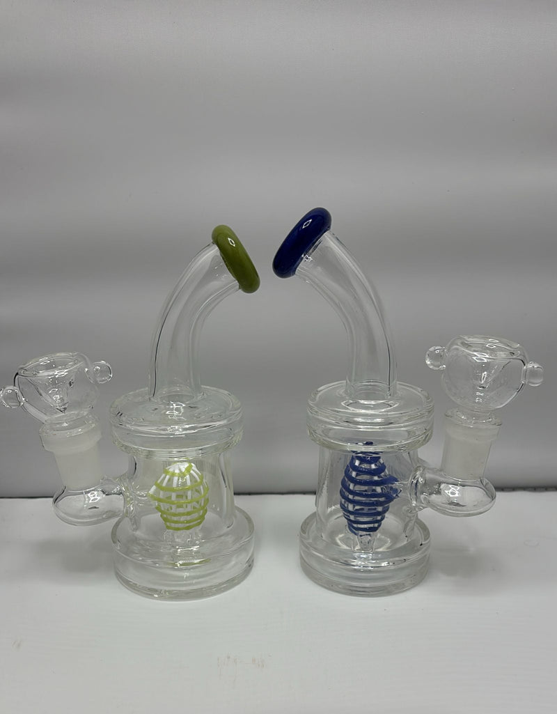 5" fancy bent neck water pip box