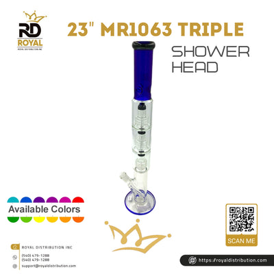 23" MR1063 Triple Showerhead