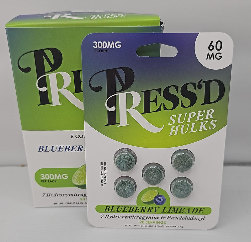 Pressd Super Hulks 60MG per Tablet