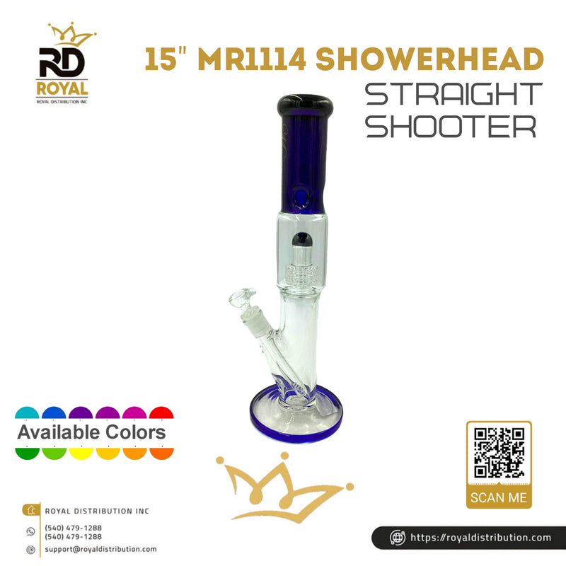 15" MR1114 Showerhead Straight Shooter