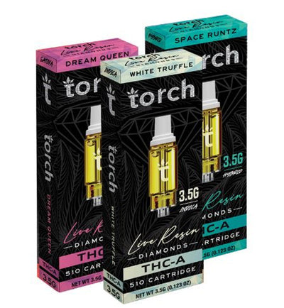 TORCH LIVE RESIN DIAMONDS 3.5 G CARTS