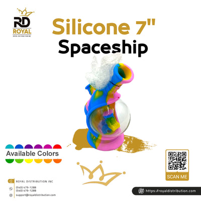 Silicone 7" Spaceship