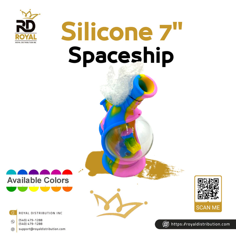 Silicone 7" Spaceship