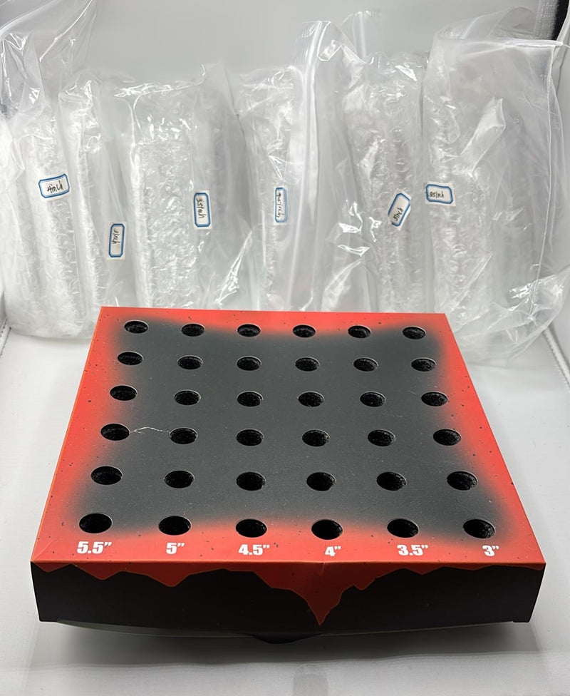 Volcanee Downstems 36 ct Display