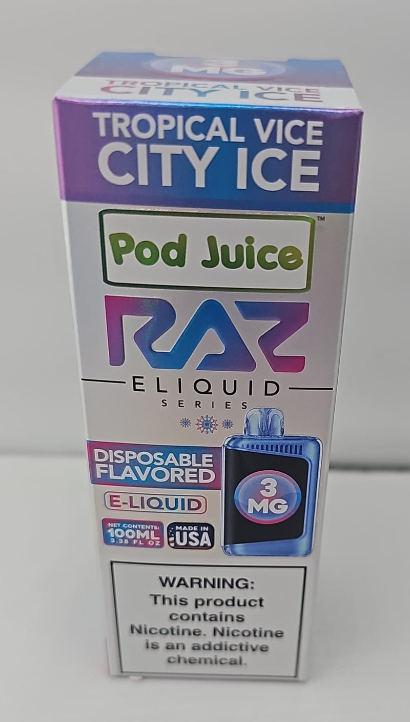 Raz Vape Juice 100ML Royal Distribution Inc Raz Vape Juice 100ML Royal Distribution Inc