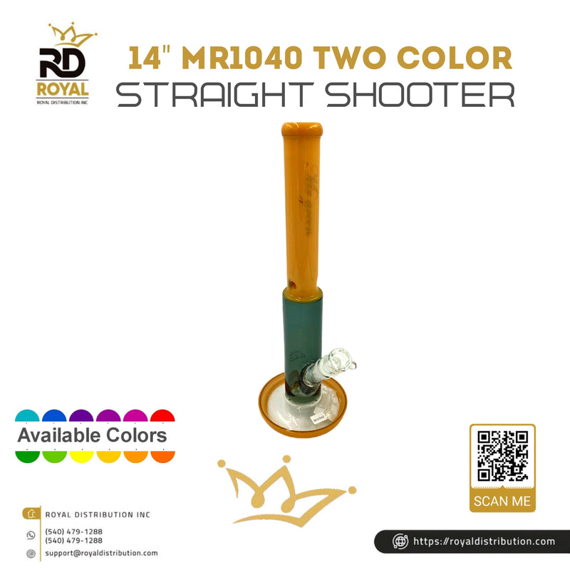 14" MR1040 Two Color Straight Shooter