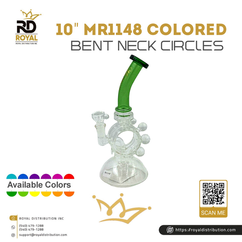 10" MR1148 Colored Bent Neck Circles