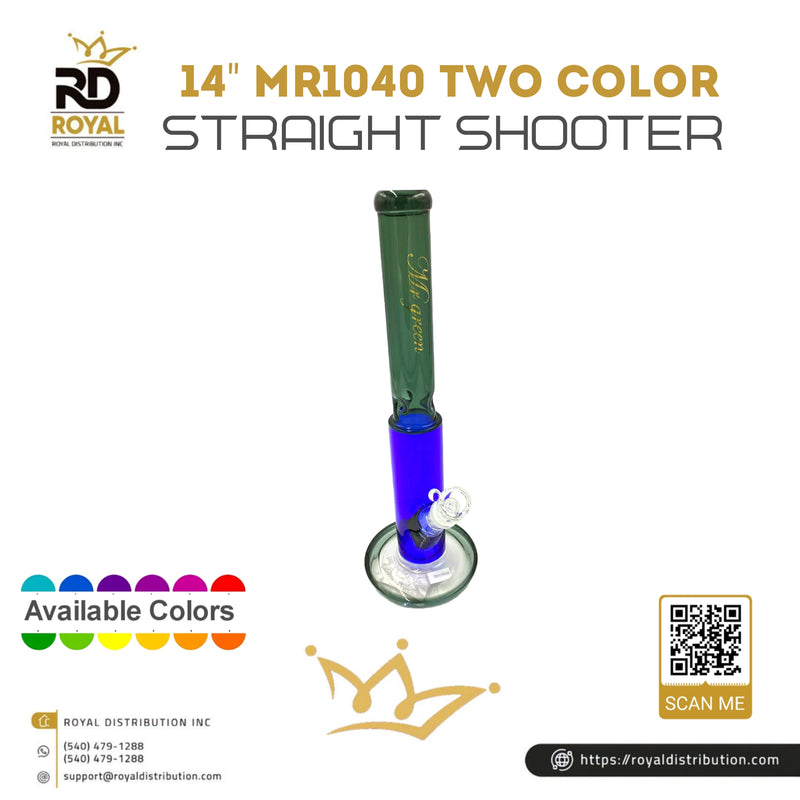 14" MR1040 Two Color Straight Shooter