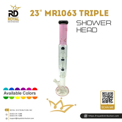 23" MR1063 Triple Showerhead