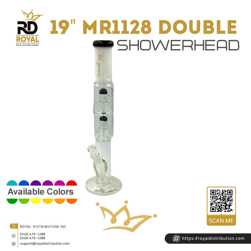 19" MR1128 Double Showerhead