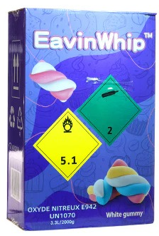 EavinWhip Cream Charger 3.3L 2000G