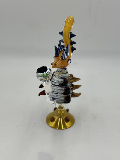 11" Seahorse Bubbler