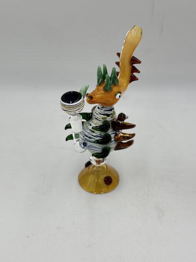 11" Seahorse Bubbler