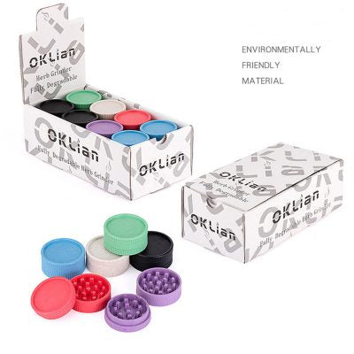 Oklian Plastic Herb Grinder 8 Pcs