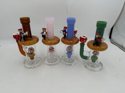 9' Glass Blower super Mario