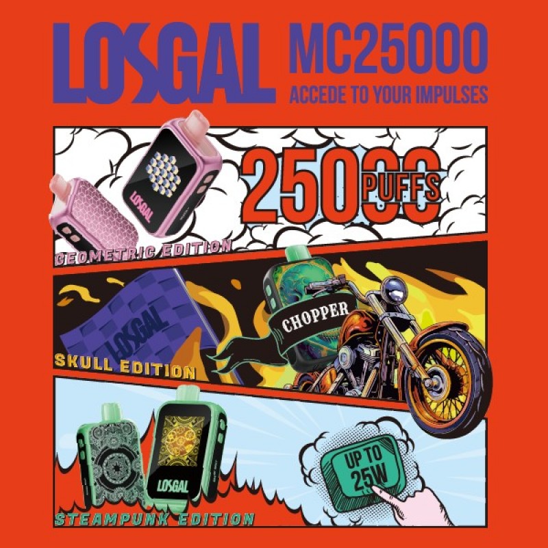 Losgal MC25000 Disposable Vape