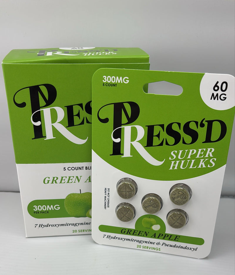 Pressd Super Hulks 60MG per Tablet