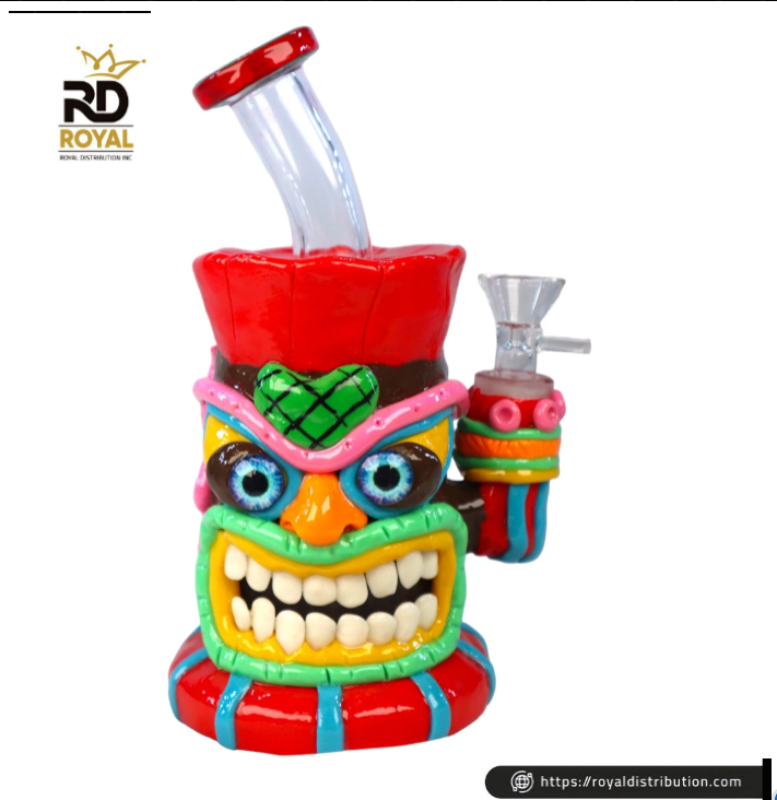 8" Monster Tiki Waterpipe