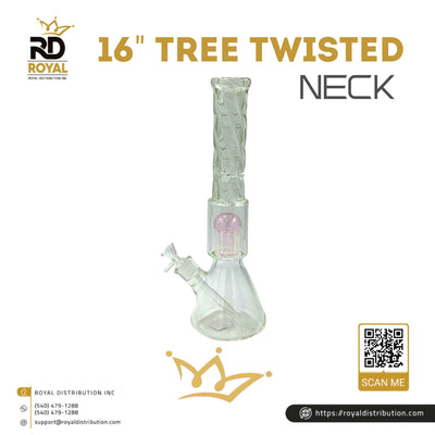 16" Tree Twisted Neck