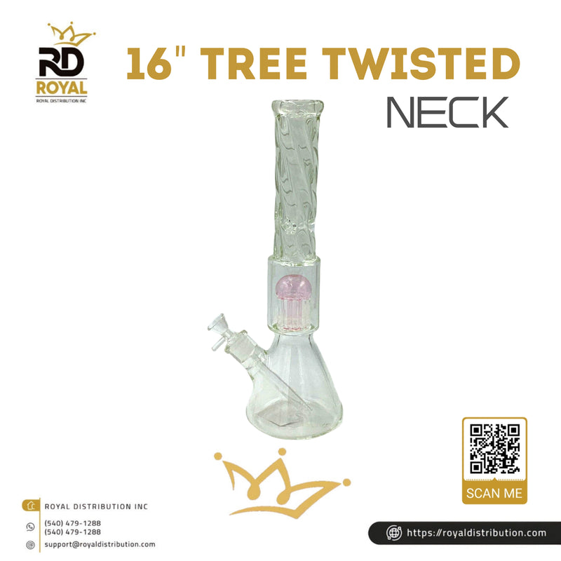 16" Tree Twisted Neck