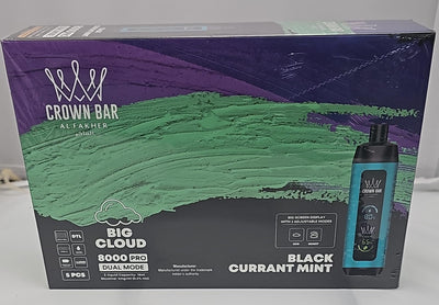Crown Bar Alfakher hookah disposable 8k