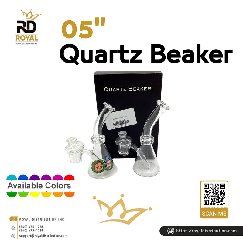 05" Quartz Beaker