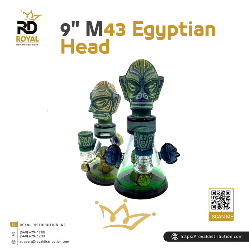 9" M40 Egyptian Head